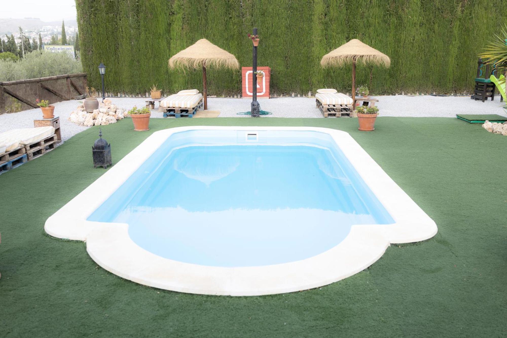 La Cuadra, Finca A Los Pies De Sierra Nevada, A 10 Minutos Del Centro, Piscina, Jardin, Barbacoa La Zubia  Exterior foto