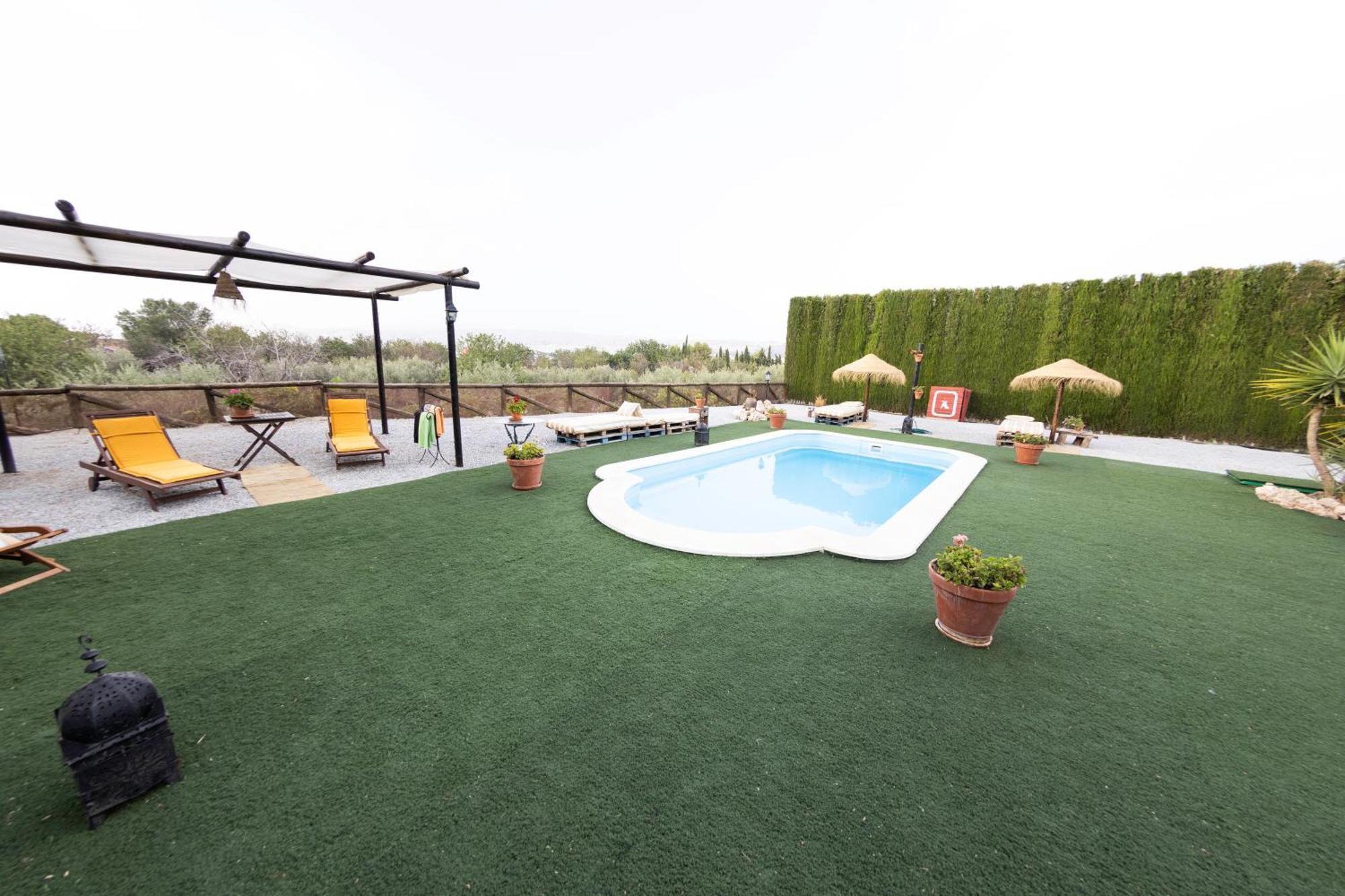 La Cuadra, Finca A Los Pies De Sierra Nevada, A 10 Minutos Del Centro, Piscina, Jardin, Barbacoa La Zubia  Exterior foto
