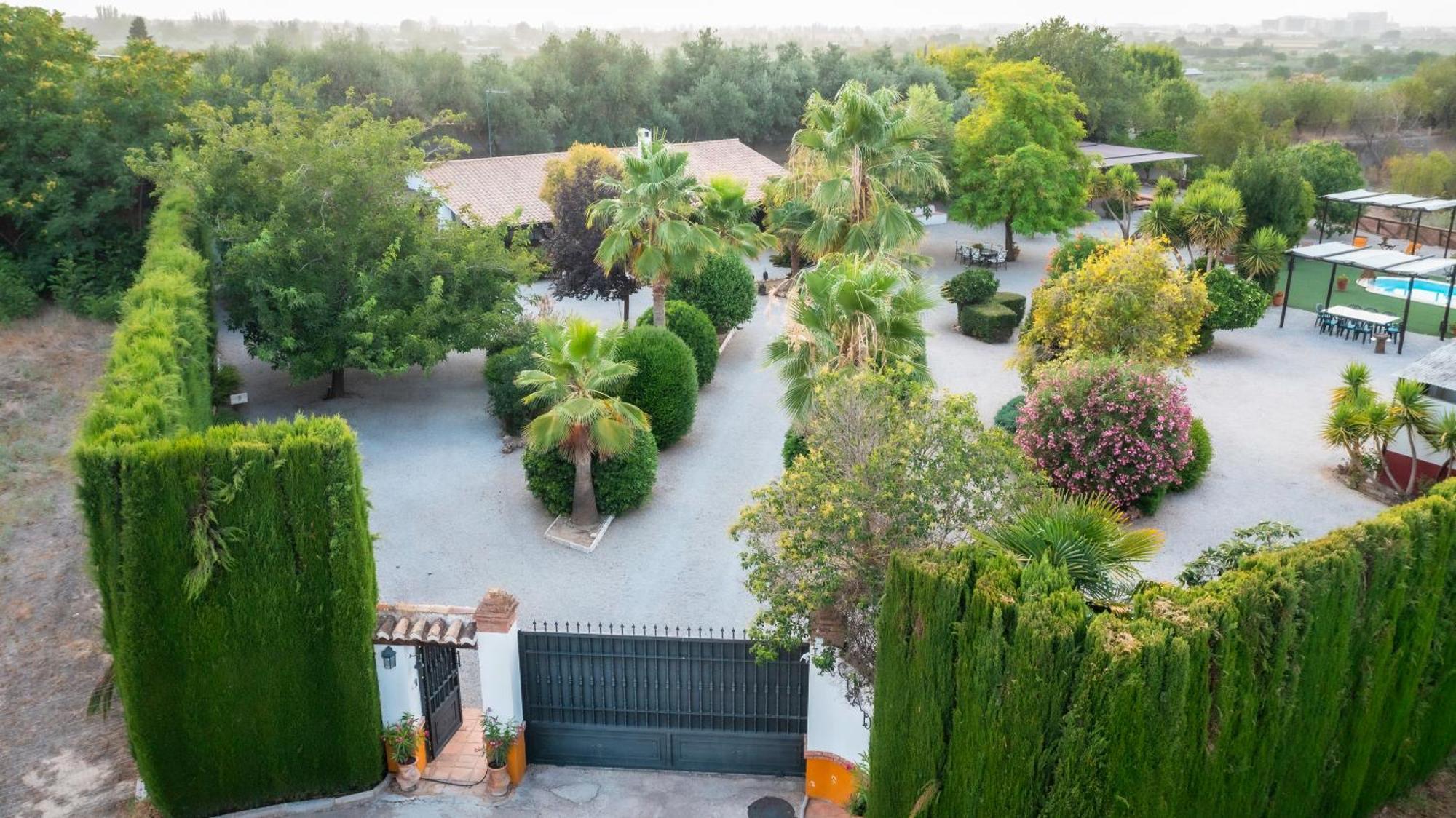 La Cuadra, Finca A Los Pies De Sierra Nevada, A 10 Minutos Del Centro, Piscina, Jardin, Barbacoa La Zubia  Exterior foto